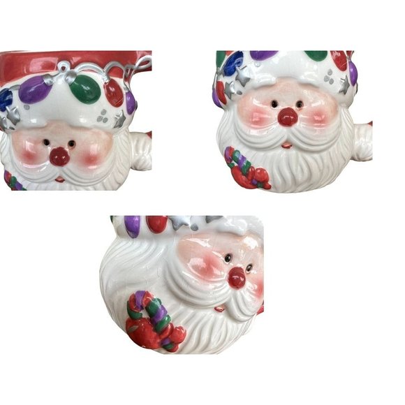 Vintage Santa Claus Mug Cup 1999 Christmas Light Coffee Hot Chocolate Nostalgic - Picture 2 of 12